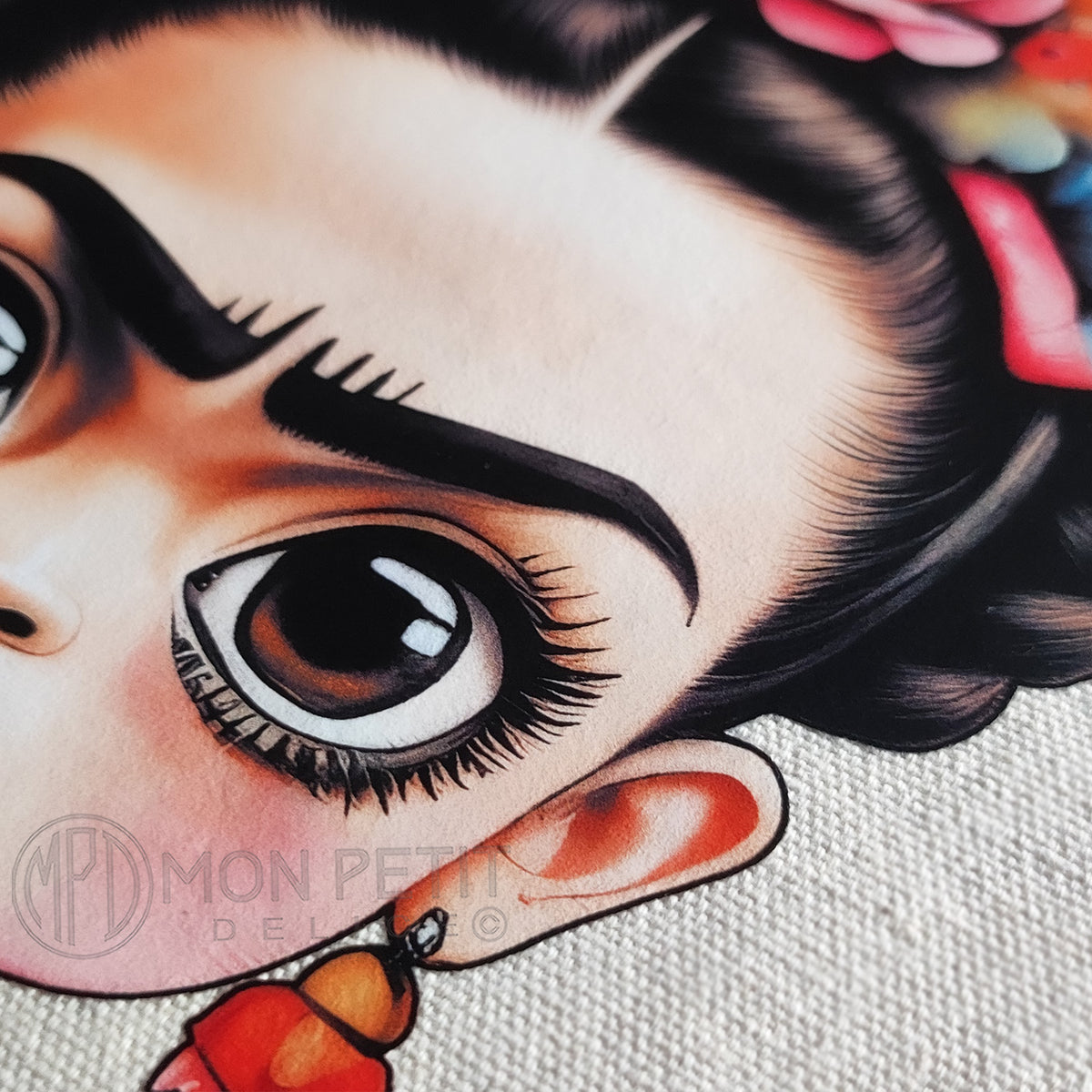 Tote Bag Frida Kahlo 100% Recycelter Baumwolle 