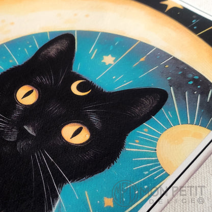 Tote Bag Carte du Tarot "La Lune" 100% coton recyclé